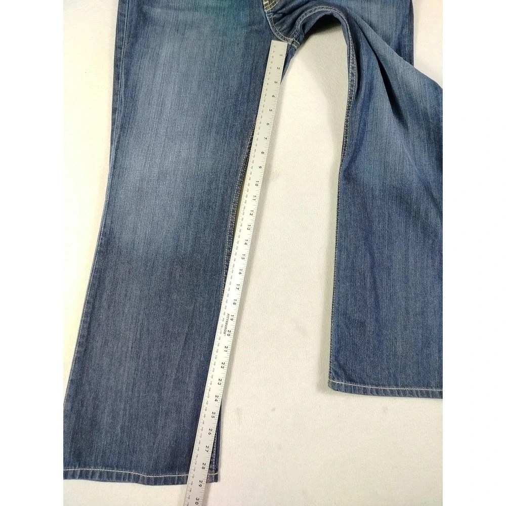 BKE‎ Whitney Jeans Womens 31x29 1/2 Blue Medium Wash Mid Rise Bootcut Denim
